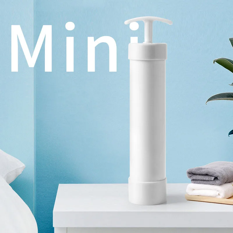 Mini Manual Vacuum Air Pump for Vacuum Compressed Storage Bags Home Travelling Outdoor Portable Suction Compression Hand Pump 6