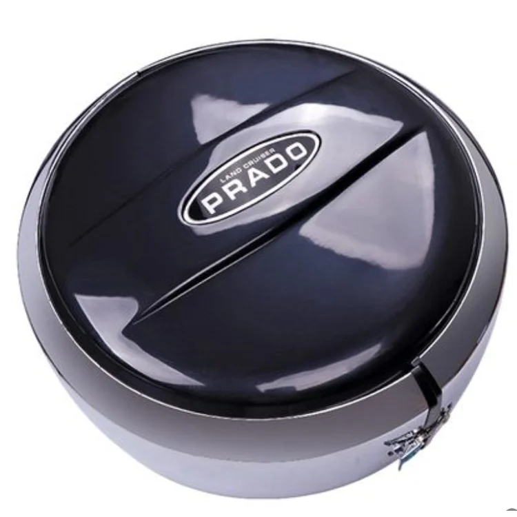 MHOZLHY Housse Roue de Secours de Voiture pour Toyota Prius/Land Cruiser/C-HR/Hilux/Supra/Urban,PVC Cuir Housse Pneu de Rechange Coque Auto Enjoliveur Couvre-Roue Couverture Roue de Secours