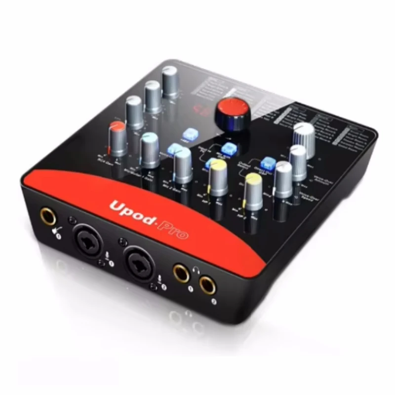 ICON upod pro professional external sound card 2 mic-In/1 guitar