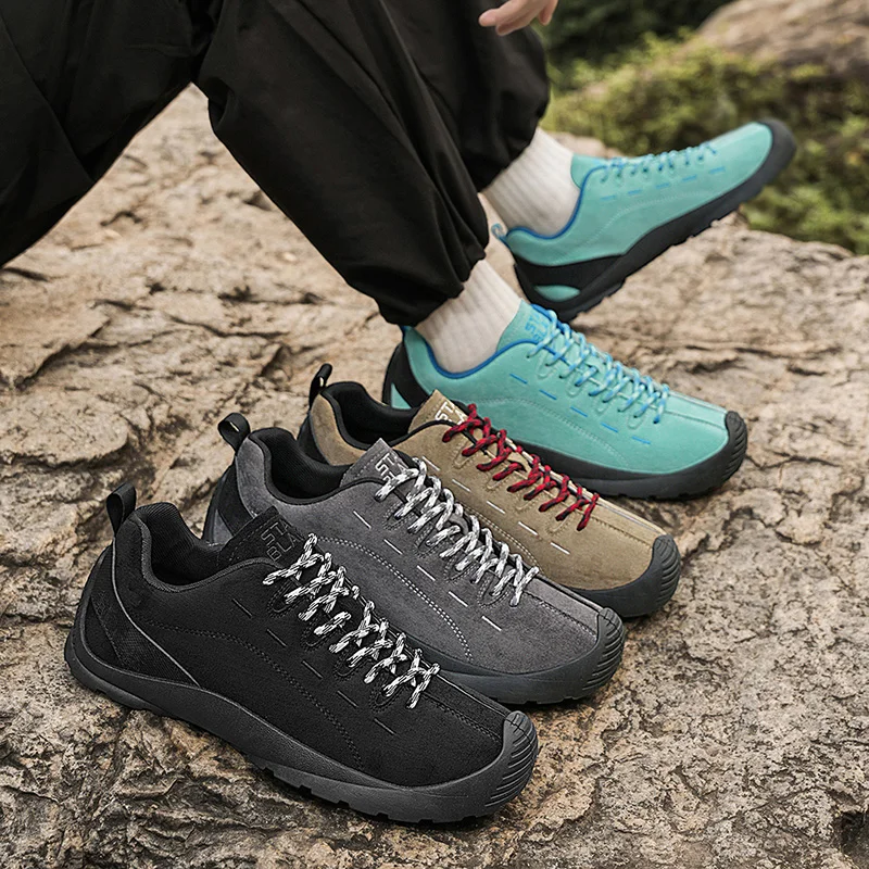 Men's Minimalist Barefoot Leather Sneakers - Wide Toe, Zero Drop, Lace-Up Walking Shoes