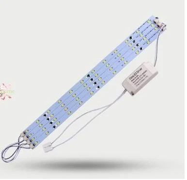 Led ceiling Bar light lamp plate 24w 32w 30cm 40cm 52cm smd led strip with lights 5730 led panel light source