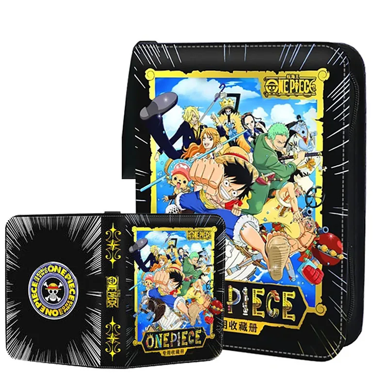 Raccoglitore Di Album Di Carte Di Un Pezzo Con 50 Pagine Interne Supporto Con Cerniera Fino A 900 Carte 9 Porta Carte Collezionabili Tascabili Raccogl