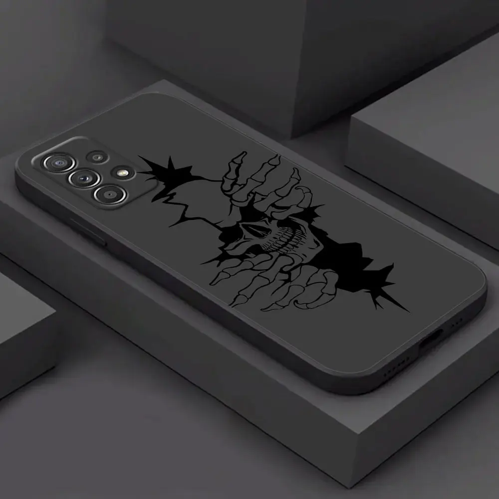 Halloween Bone Skull Themed Phone Case Cover