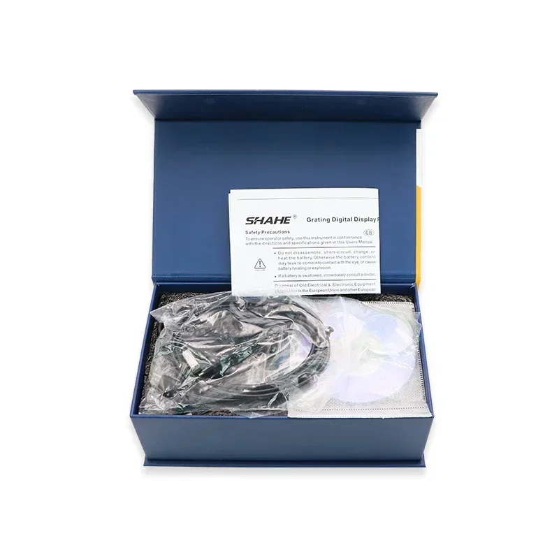 SHAHE Digital Portable Surface Roughness Tester Meter Surftest Profilometer Gauge 0-6.5mm Rechargeable Battery