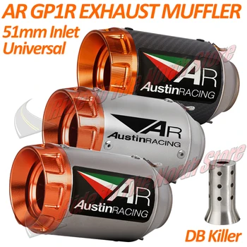 AR GP1R Racing Motorcycle Muffler 1