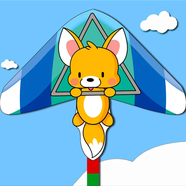 free shipping children kites cartoon kites fox kites flying toys