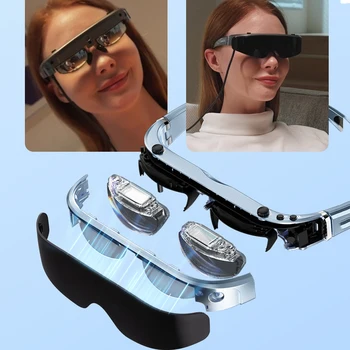 Luxury New aggiornato 3D AR Smart Glasses Light Weight HD Giant Screen Smart Video Glasses Live Mobile Cinema per giochi di film domestici