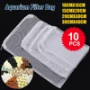 5/10Pcs Aquarium Filter Net Bags Reusable Fine Filter Media Bags With Zipper For Fresh Saltwater Tanks Aquarium Fish Tank Filter 1
