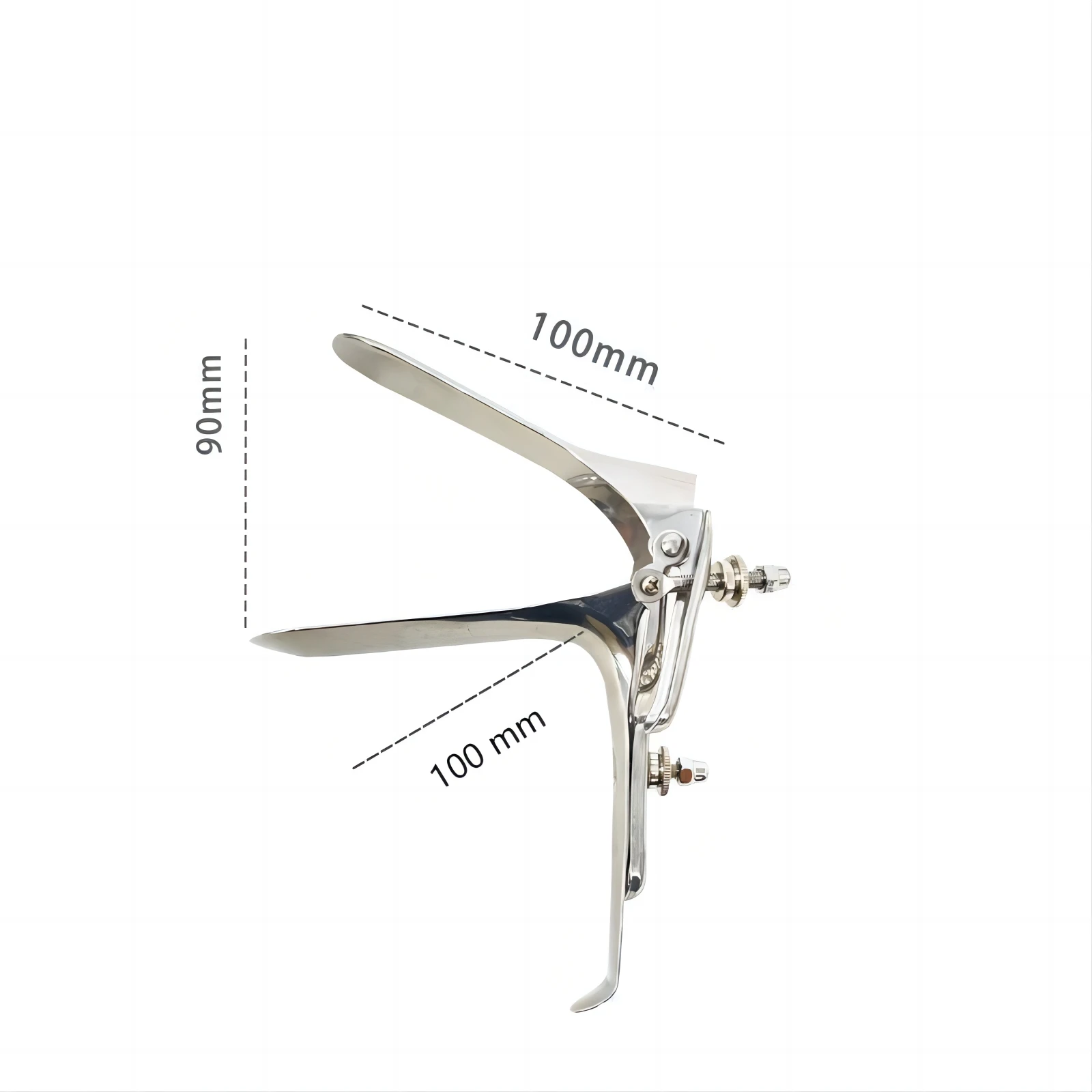 Medical Themed Toys Stainless Steel Expansion Vaginal Voyeuristic Device Vaginal Dilators Colposcope Speculum Anal Sex Products