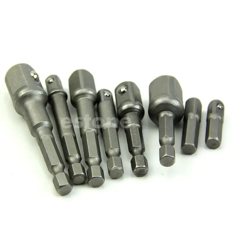 

M6CF 1/4" Power Drill Bit Driver Socket Bar Wrench Adapter Extension