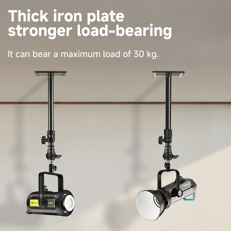 Miaotu photography studio wall hanger with 1/4 interface bracket Adjustable bracket ceiling photography