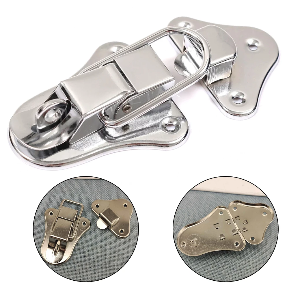 Flight Case Lock Aviation Box Lock Business Home 52mm Width 95mm Size Iron Material Pre-drilled Holes For Boxes