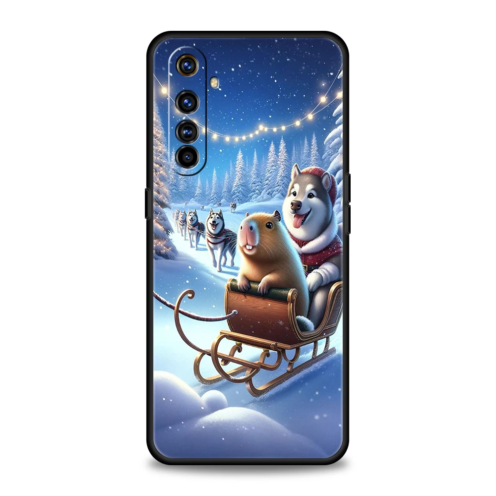 Adorable Capybara Phone Case - Soft TPU Cover