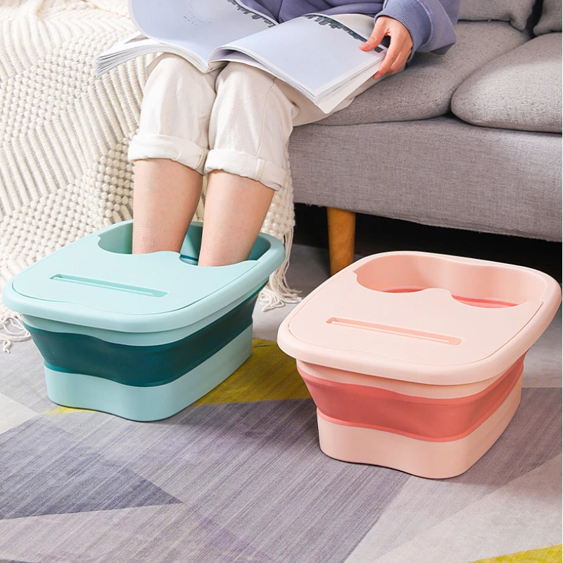 

Foldable Foot Spa Hot Tub, Foot Soak Bucket, Bath Tub, Portable Bathtub for Adults, Pedicure, Jacuzzi, Spa, Bathroom Products