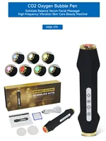 NEWGAGA Portable CO2 Oxygen Bubble Pen Rechargeable Facial Cleaning Machine Serum Input Pen Anti-aging Skin Care Beauty Device 2