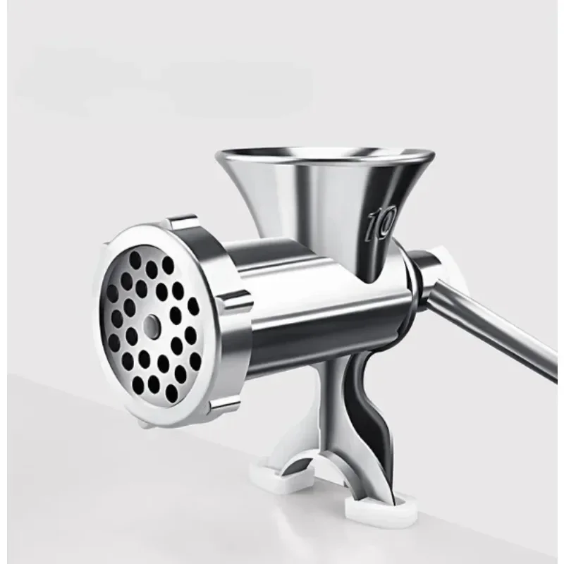 Stainless Steel Manual Meat Grinder Noodle Sausage Making Machine Food Processor Home Kitchen Cooking Tools Kitchen Gadgets meat grinder