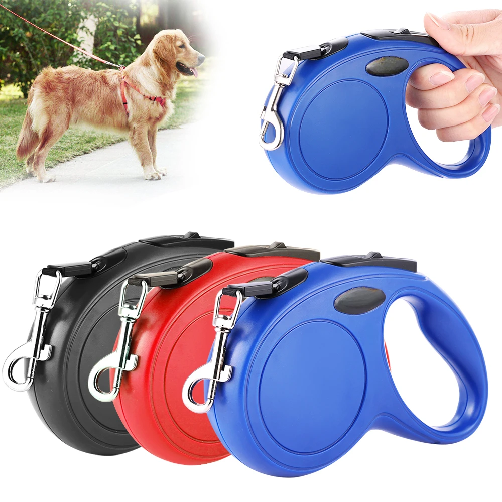 

Автоматический Выдвижной Нейлоновый Поводок для собак и кошек, 3 м