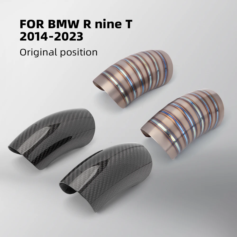 

Suitable for motorcycles Latte R NINET carbon fiber/titanium alloy anti-scalding cover front air intake decorative cover