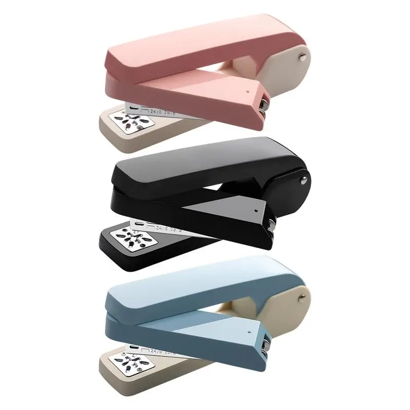 360 Rotary Stapler Multifunctional Heavy Duty Stapler Use 24/6 Staple Effortless Long Office Bookbinding Supplies