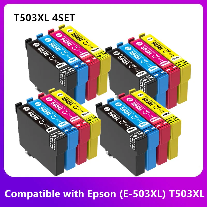 Compatibile Per Epson T503Xl 503Xl,503 Per Epson Xp-5200 5205 2960Ftnf 2965Dwf Workforce Wf-2960 Expression Home Xp-5200 Printer