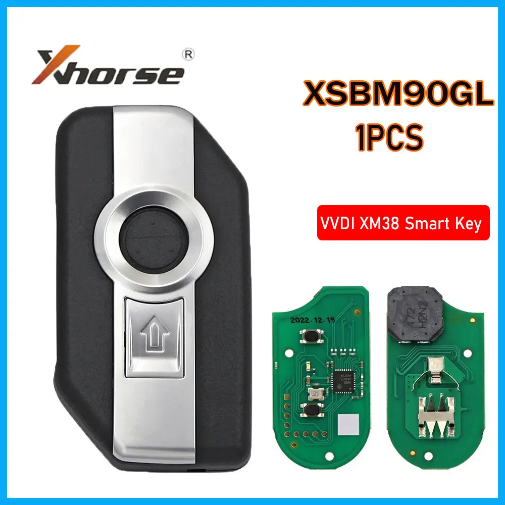 

Умный ключ Xhorse XSBM90GL VVDI XM38, поддержка смарт-ключей 8A, удаленные ключи типа 4D, 80 бит, для BMW, мотоцикла, VVDI, 1 шт.