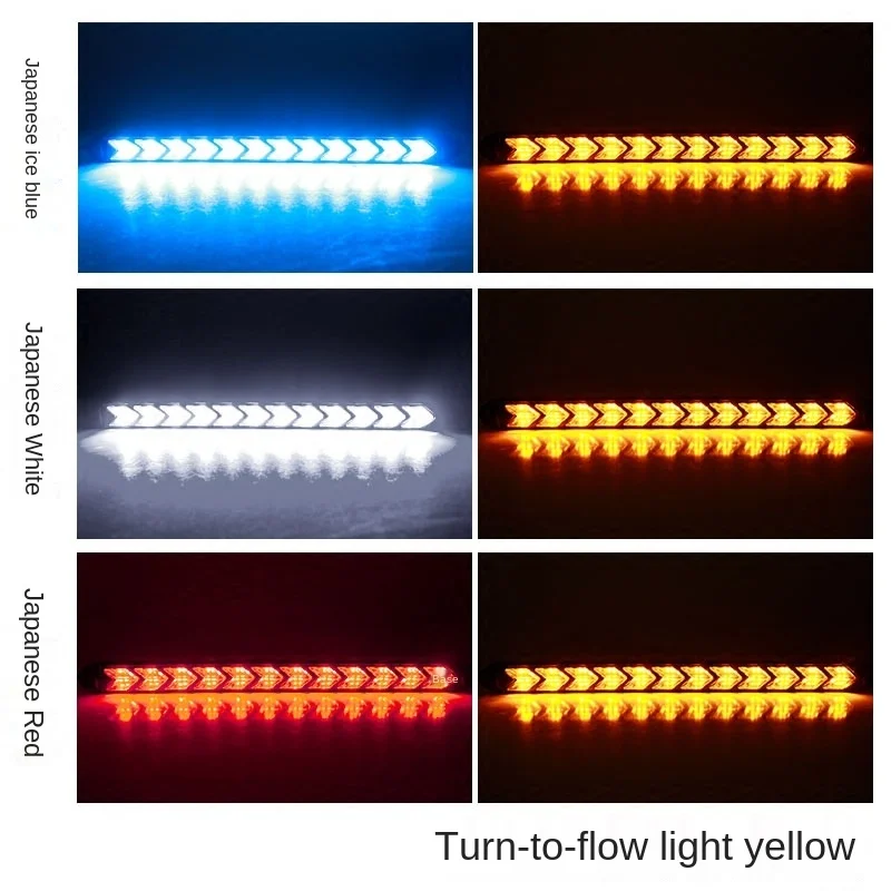 2X ȭǥ ڵ LED ְ  12V DRL ġ  Ʈ, ڹ  ȭƮ  帣  õ