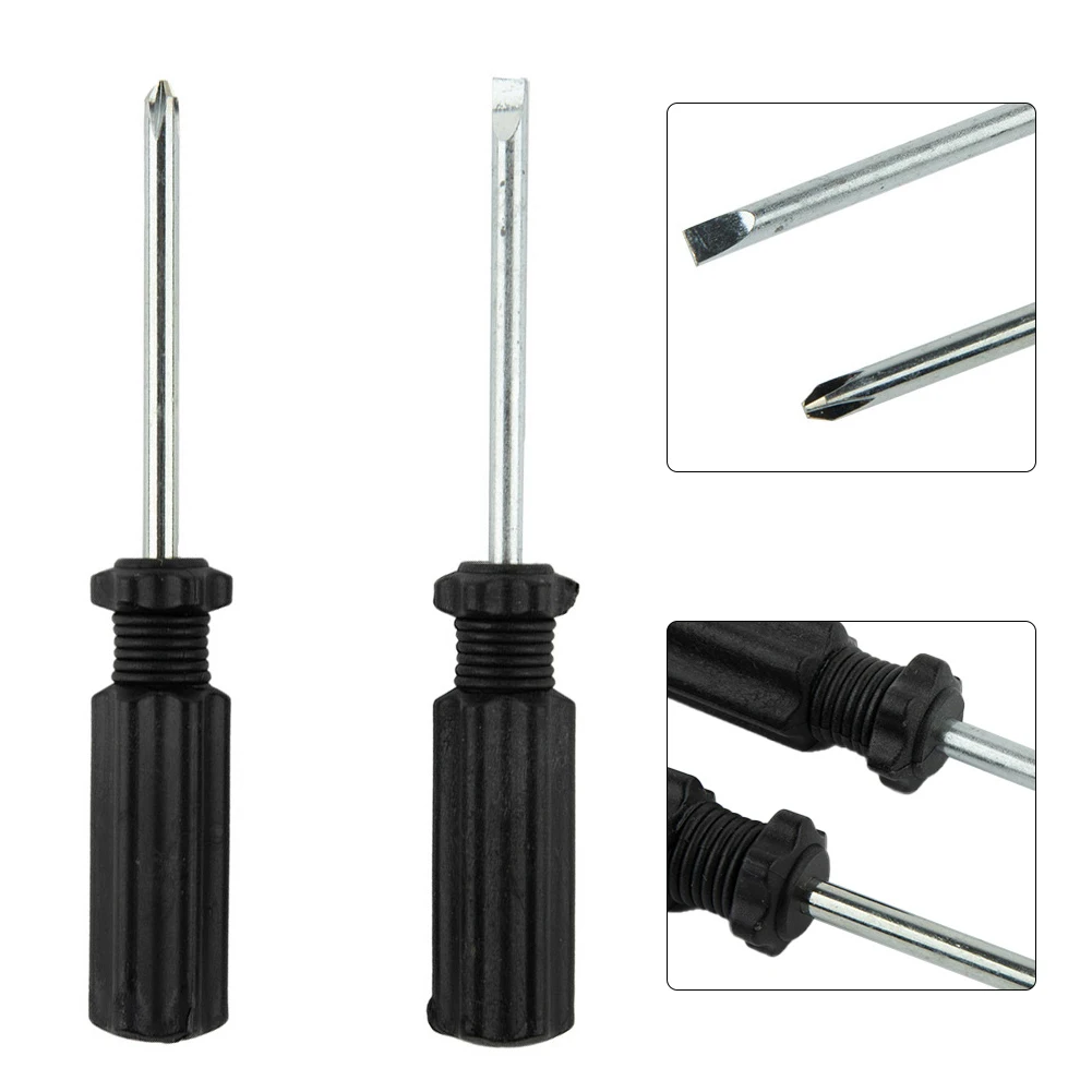 

2/4pcs 4mm Cutter Head Mini Slotted/cross Screwdriver Home DIY Hand Repair Tools For Disassemble Toys And Small Items