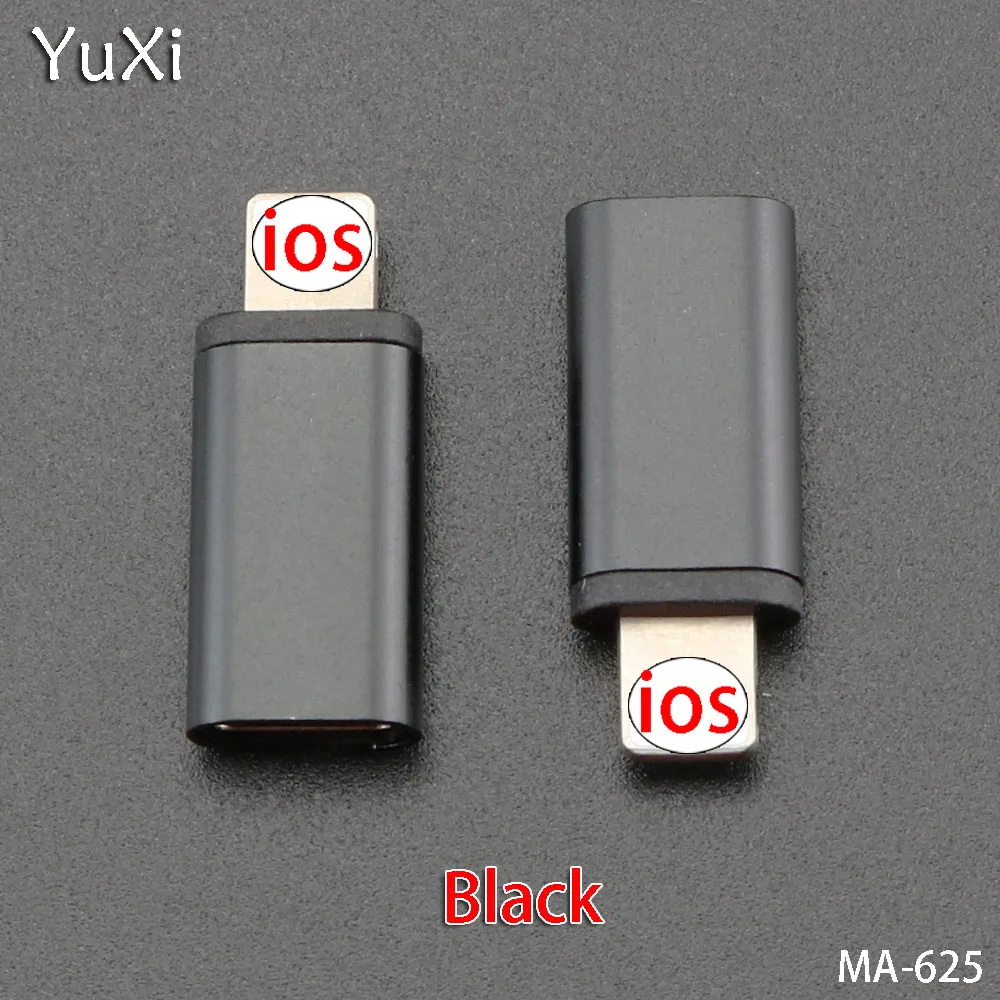 

YuXi 1PCS/lot USB OTG Adapter Type C To Apple male For iphone X XS XR 8 7 Plus 10 Lighting Sync Data Fast Charging Converter