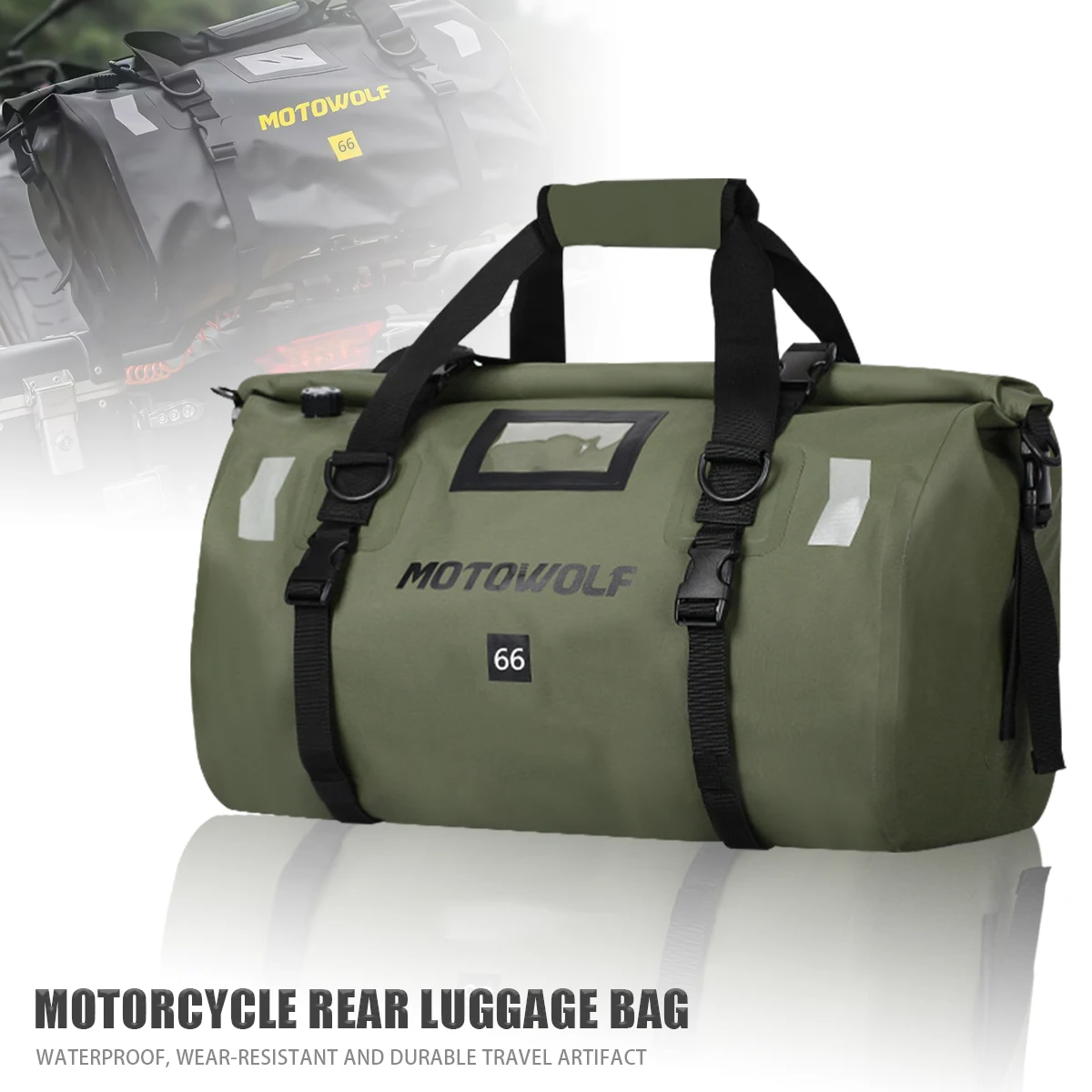 Universal Motorcycle Bags Waterproof Bag 40L 80L/90L Motorbike