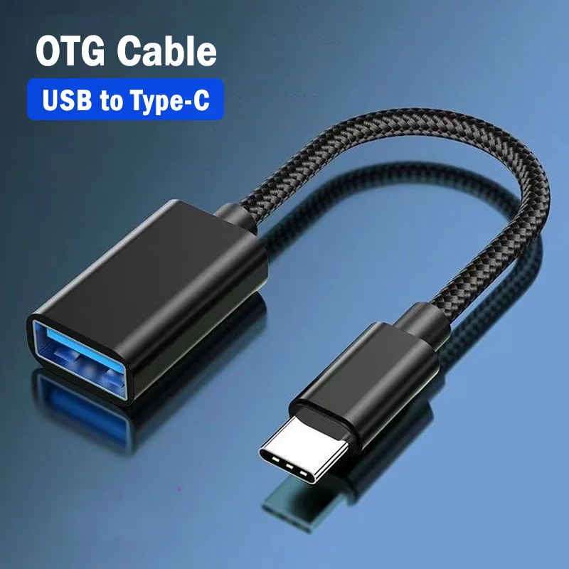 USB Type-C OTG Cable for Samsung Galaxy S22 S23 S24 Ultra A53 A54