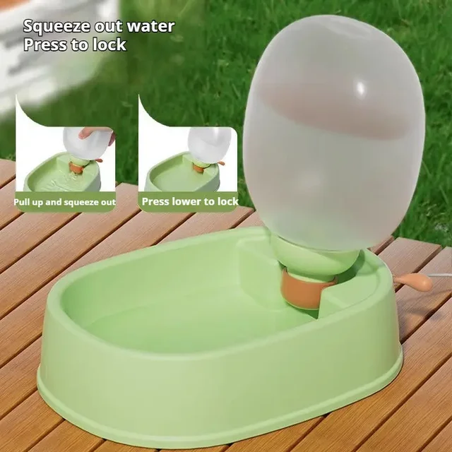 Portable 500ml Dog Water Bottle Foldable Cat Drinking Bowl Outdoor Travel Sealed Dispenser Large Capacity Pets Supplies Cup 3