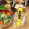 High Accuracy 0.01 LCD Digital PH Meter Tester for Water Food Aquarium Pool Hydroponics Pocket Size PH Tester Large LCD 0-14 PH 1