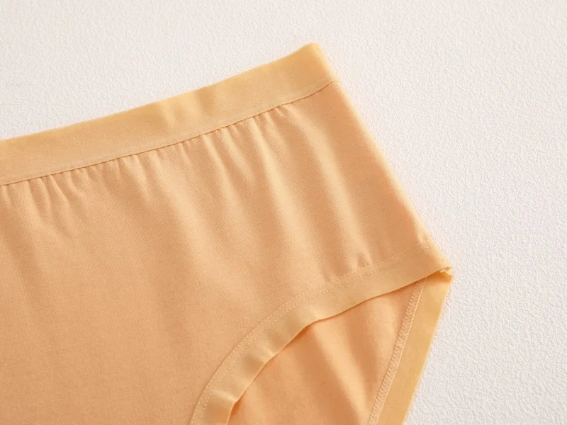 Cotton Seamless Panties - High Waist Briefs With Elastic Waistband | Breathable Women Underwear