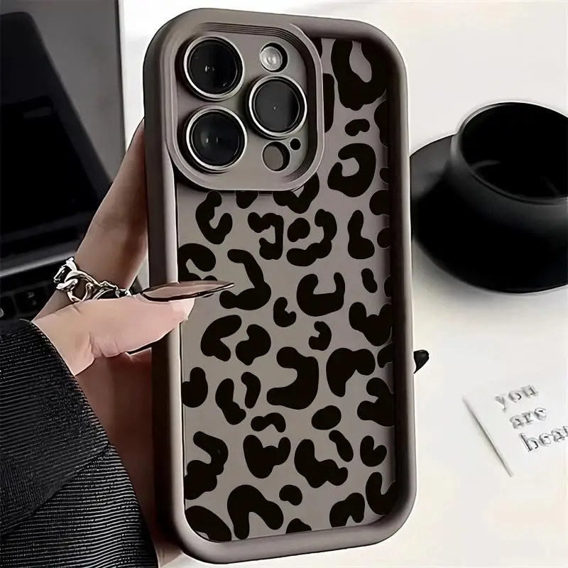 Leopard Print Protective Phone Case