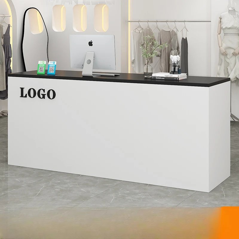 Information Cash Reception Desk Office Restaurant Checkout Cashier Counter Mobile Store Comptoir Magasin Theater Furniture wood luxury reception desk cashier restaurant modern checkout reception desk basses console comptoir coiffeur office furniture