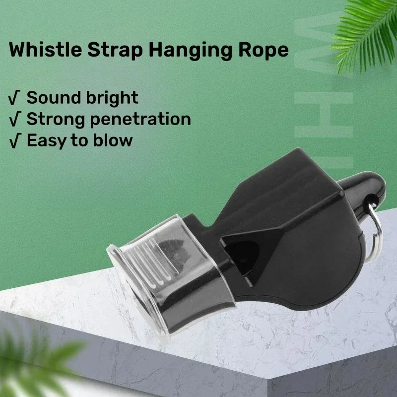 2pcs/lot Outdoor Survival School Company Game Tools Football Basketball Running Sports Training Referee Coach Plastic Whistle