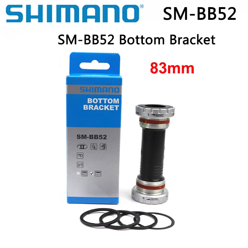 Shimano Deore SM BB52 Hollowtech II Mountain Bike Bottom Bracket 68/73mm BB52D 83mm(BSA) Bottom Bracket bicycle bottom bracket
