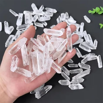 Clear Quartz Crystal Wand Points 1