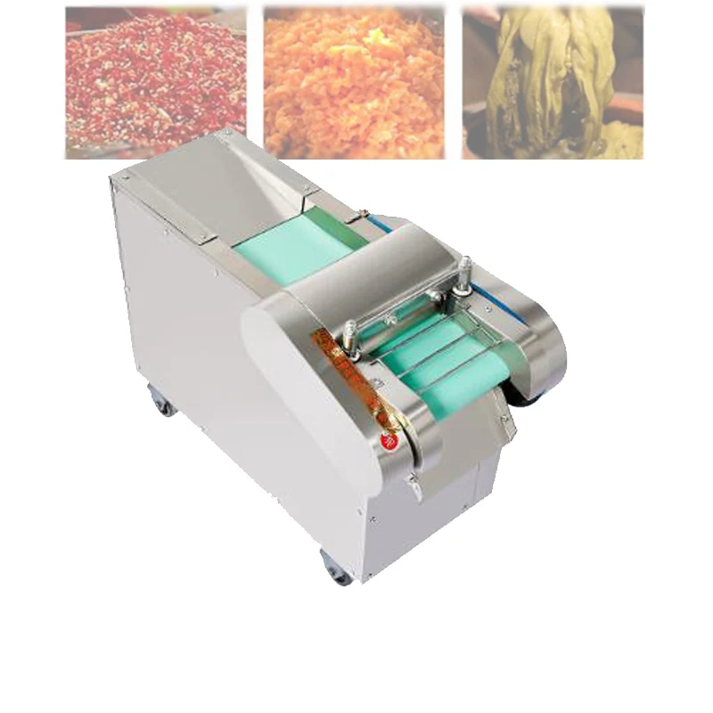 

Stainless Steel Vegetable Cutter Onion Dicer Machine Cucumber Commercial Potato Slicer Machine Vegetable Cube Cutting Machine