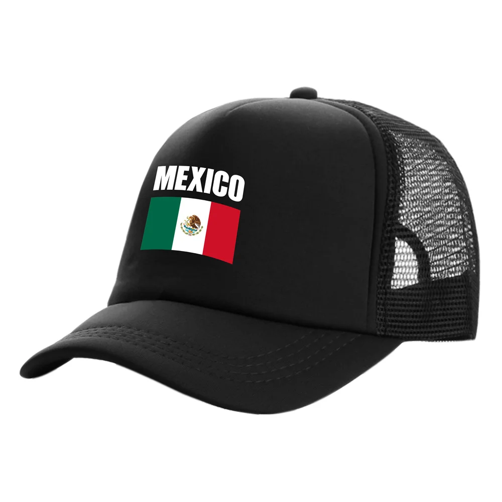 Mexiko Trucker Cap Männer Kühlen Mexiko Nationalen Hut Baseball Kappe Kühlen Sommer Unisex Mesh Net Caps – Detail 4