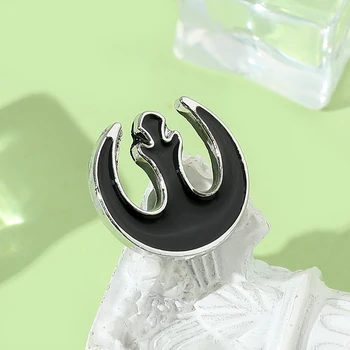 Disney Star Wars Rebel Alliance Logo Badge Jewelry Simple Style Enamel Button Brooch for Bag Clothings Lapel Pins Accessories 2
