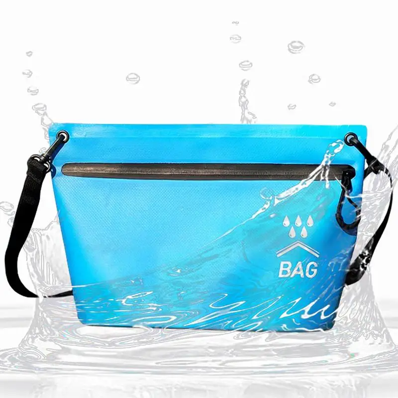 Toiletry Bag For Women Single Shoulder Waterproof Wash Bag With Zipper Portable Multifunctional Makeup Large Capacity Travel