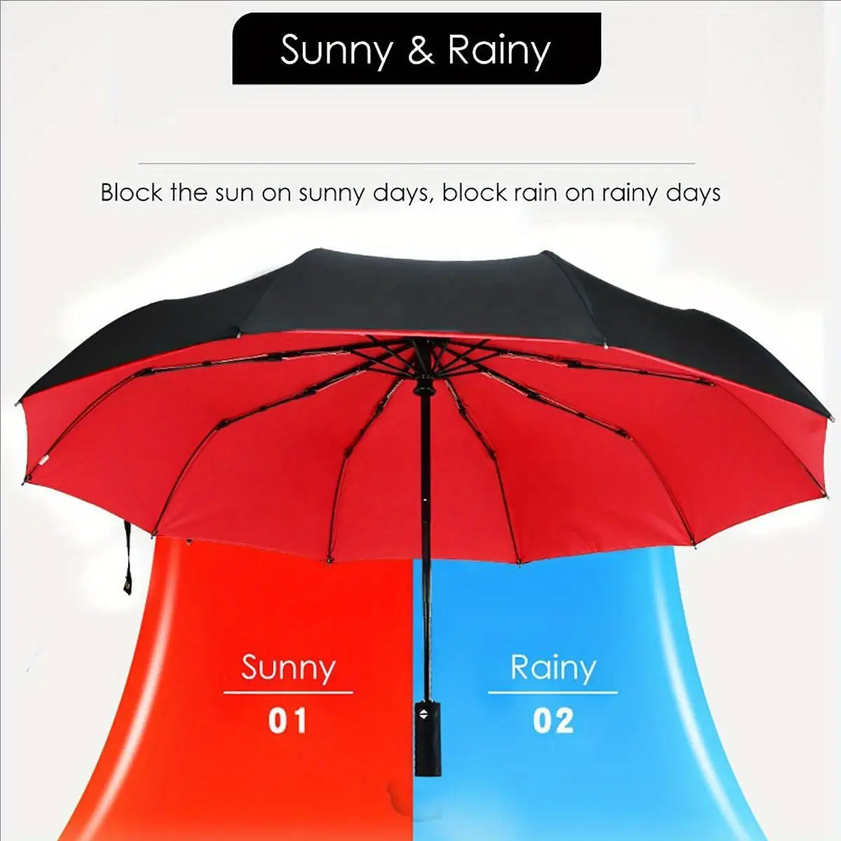 Windproof Double Layer Resistant Umbrella Fully Automatic Rain Men Women 10K Strong Luxury Business Male Large Umbrellas Parasol 3