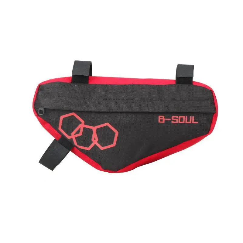 B SOUL 대용량 방수 옥스포드 자전거 삼각 프레임 파우치 산악 자전거 사이클링 여행용 수납 가방