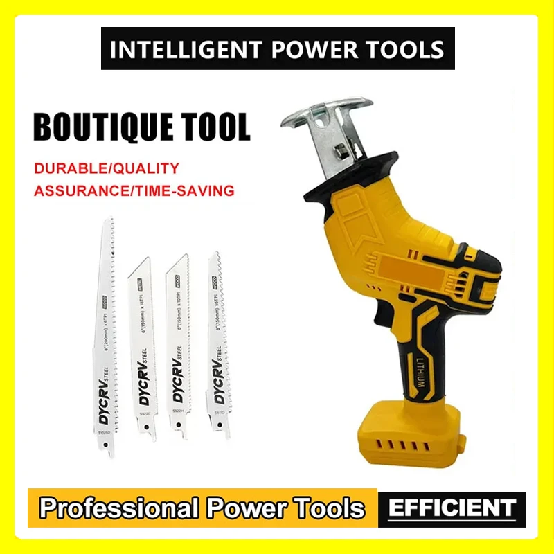 Fit Dewalt 2800RPM Cordless Reciprocating Saw 20V Brushless Electric Saw Multifu