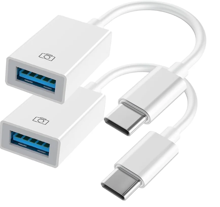 USB-C to USB Adapter - Apple MFi Certified OTG Cable Converter