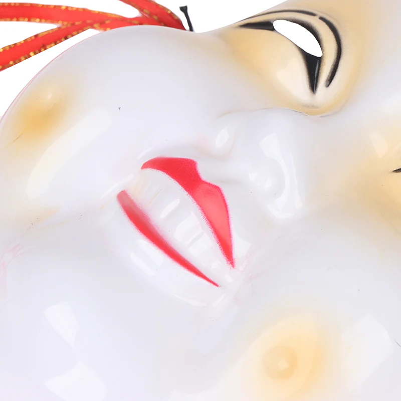 【F2-MAX-111】Japanische traditionelle Drama-Maske – Halloween-Geistergesichtsmaske für Damen-Aufführungen und Party-Requisiten – Detail 14