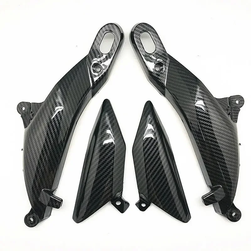 

4 шт., карбоновые задние крышки для HONDA CBR600RR 2007-2012 A