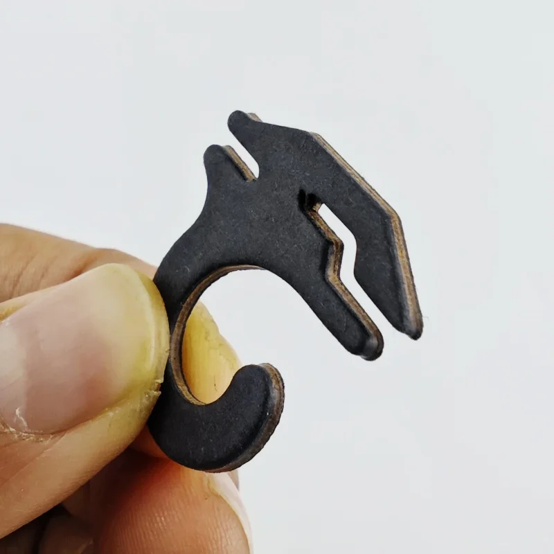 판지 패키지 걸이 후크 디스플레이 행거 양말 타워 제품 액세서리 페그, 1000 개