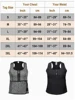 Men's Compression Sweat Sauna Vest, New Slimming Suit, Waist Belts Body Shaper Back Support Tank Top For Workout Fitness Gym 3